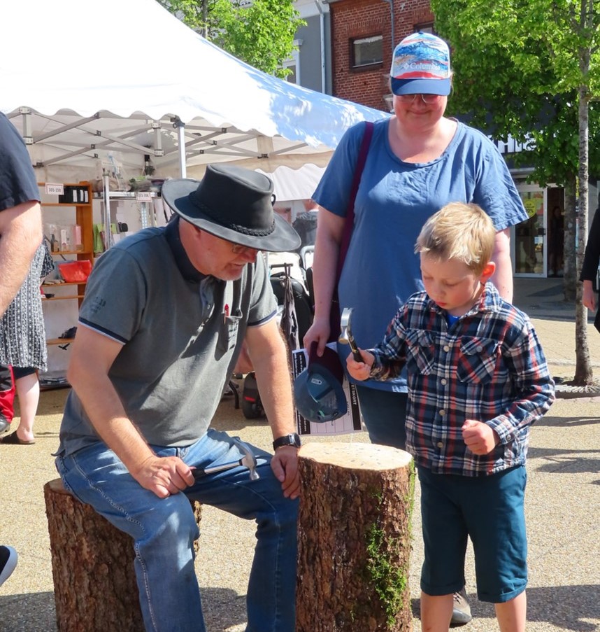 Marked i Kjellerup af Dorrit Hvam