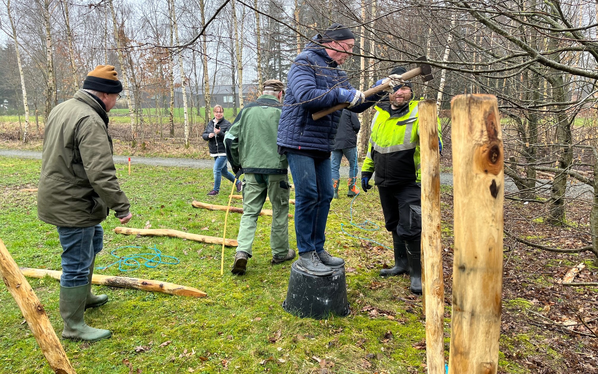 Arbejdsdag i frugthaven Kjellerup