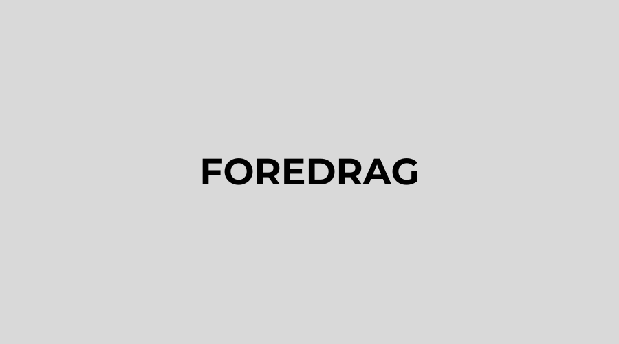 Foredrag